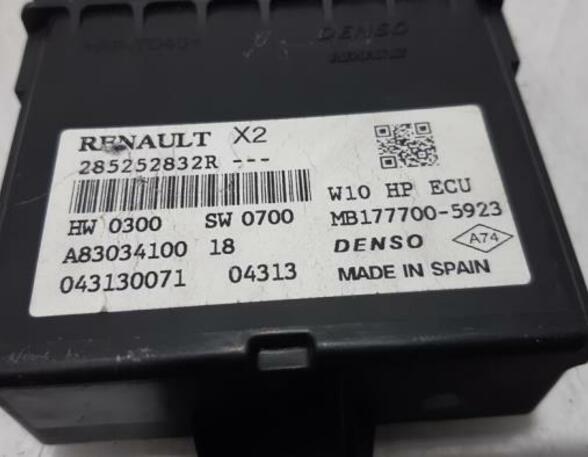 Control unit for air conditioning RENAULT Zoe (BFM)