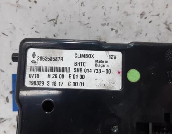 Control unit for air conditioning RENAULT MEGANE IV Grandtour (K9A/M/N_)