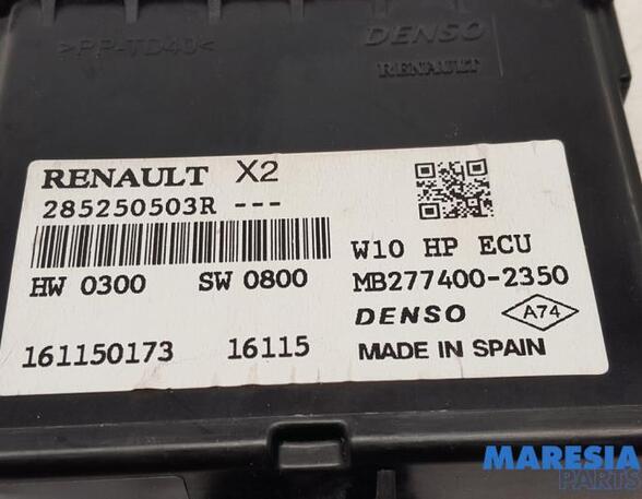 Regeleenheid airconditioning RENAULT ZOE Hatchback Van (BFM_), RENAULT ZOE (BFM_)