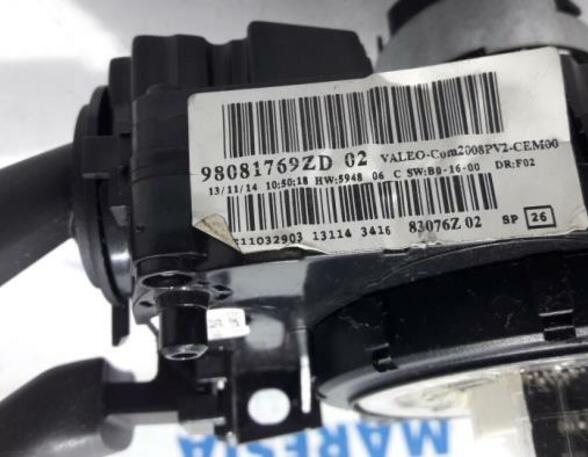 Steering Column Switch PEUGEOT 208 I (CA, CC)