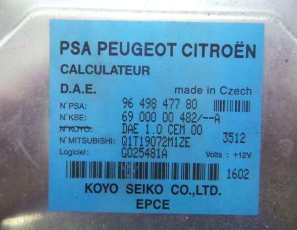 Control unit for power steering CITROËN C3 Pluriel (HB_)