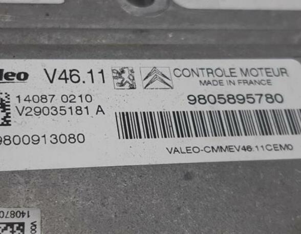 Control unit for engine CITROËN C3 II (SC), PEUGEOT 208 I (CA, CC)