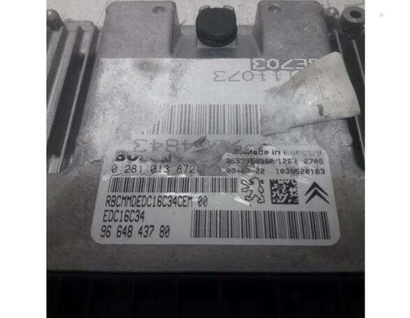 Engine Management Control Unit PEUGEOT 207 SW (WK)