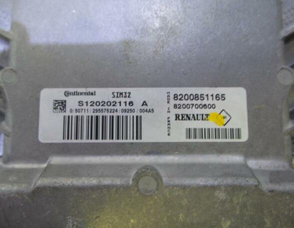 Control unit for engine RENAULT Clio III (BR0/1, CR0/1)