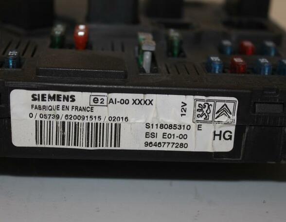 Control unit for engine PEUGEOT 206 SW (2E/K)