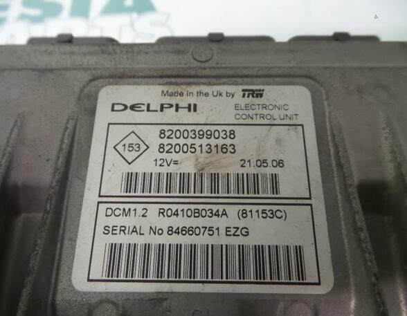 Control unit for engine RENAULT Clio III (BR0/1, CR0/1)