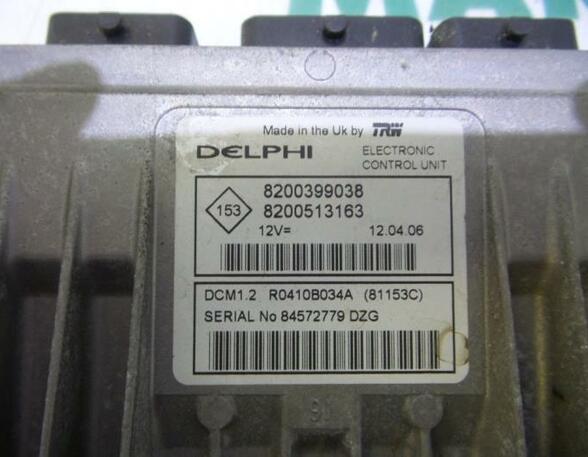 Control unit for engine RENAULT Clio III (BR0/1, CR0/1)