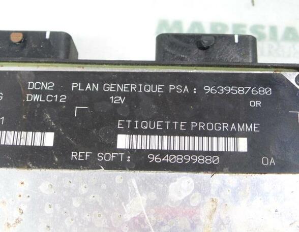 Control unit for engine PEUGEOT 206 Schrägheck (2A/C)