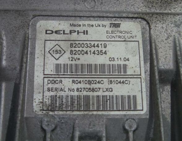 Control unit for engine RENAULT Grand Scénic II (JM0/1)