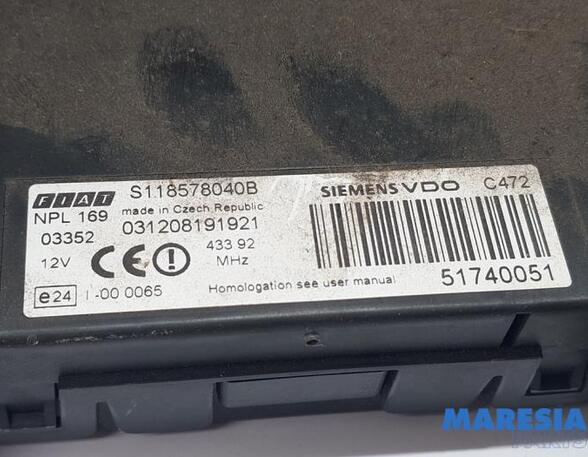 Control unit for engine FIAT Panda (169)