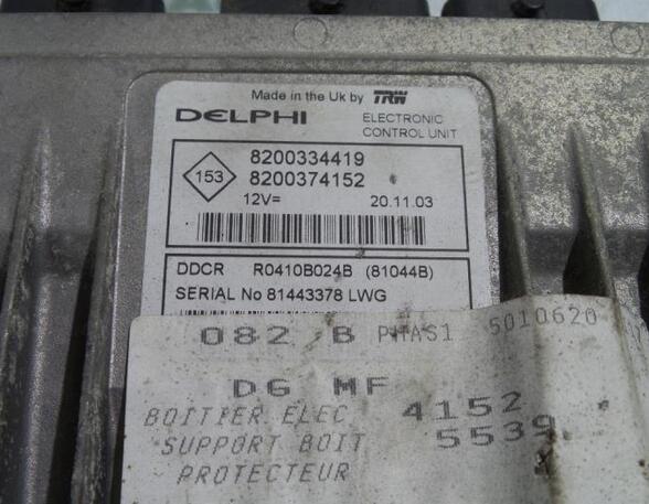 Steuergerät Motor Renault Scenic II JM 8200334419 P1850664