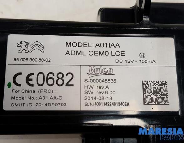 Control unit for engine CITROËN C4 GRAND PICASSO II (DA_, DE_)