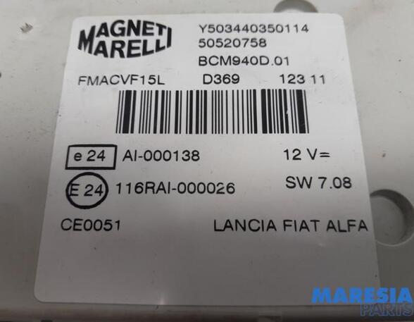 Control unit for engine ALFA ROMEO GIULIETTA (940_)