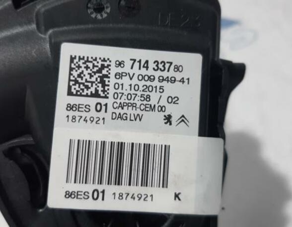 Smoorkleppenverstelling Sensor PEUGEOT 208 I (CA, CC)