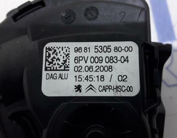 Smoorkleppenverstelling Sensor PEUGEOT 207 CC (WD)