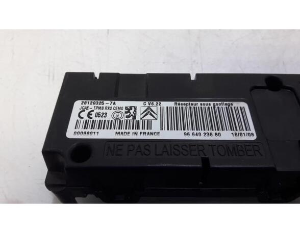 Control unit for tyre pressure control system CITROËN C4 GRAND PICASSO I (UA_), CITROËN C4 PICASSO I MPV (UD_)