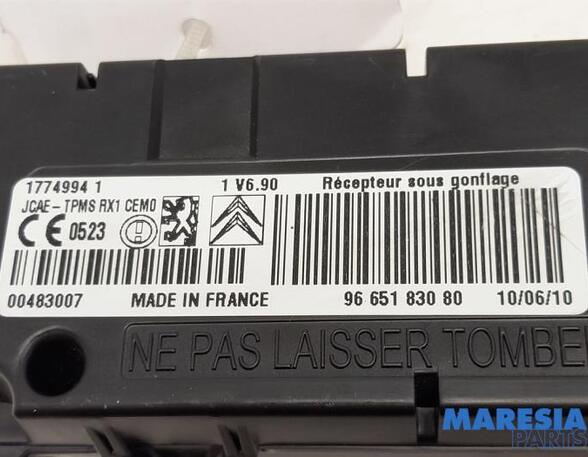 Control unit for tyre pressure control system PEUGEOT 308 CC (4B_), PEUGEOT 3008 MPV (0U_), PEUGEOT 5008 (0U_, 0E_), FIAT PANDA (169_)