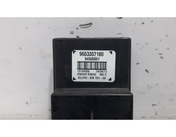 Wash Wipe Interval Relay PEUGEOT 3008 Großraumlimousine (0U_)