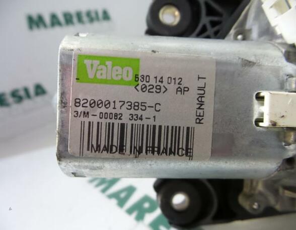 Wiper Motor RENAULT VEL SATIS (BJ0_)