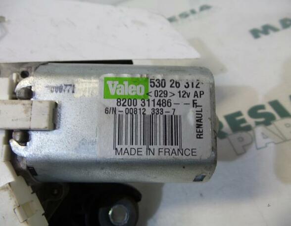 Wiper Motor RENAULT Twingo II (CN0)