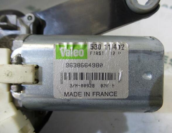 Wiper Motor PEUGEOT 206 Schrägheck (2A/C)