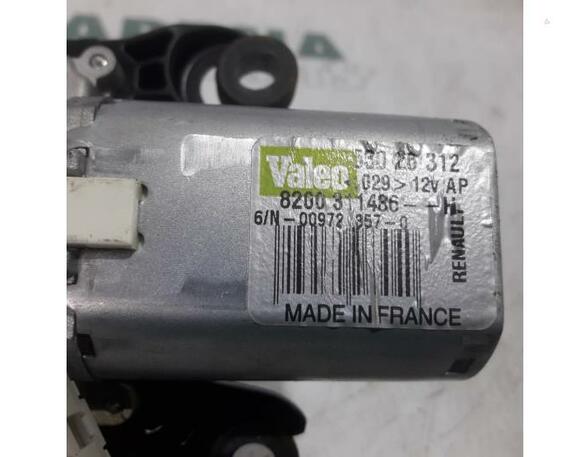 Wiper Motor RENAULT Twingo II (CN0)