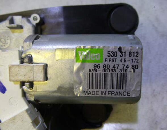 Wiper Motor PEUGEOT 3008 Großraumlimousine (0U_)