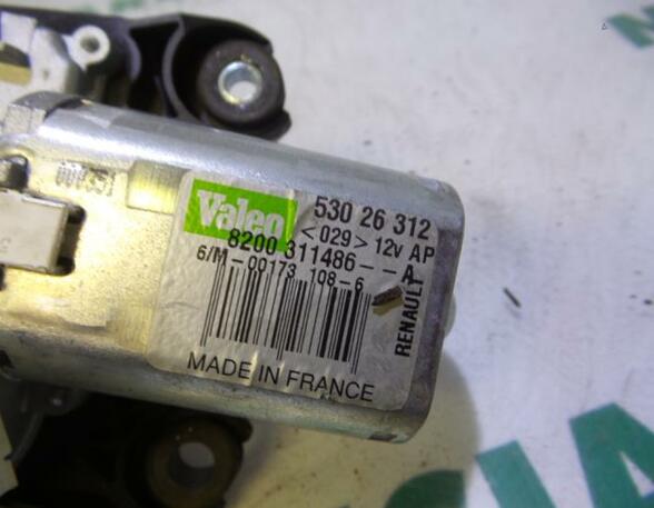 Wiper Motor RENAULT Clio III (BR0/1, CR0/1)