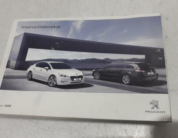 Operation manual PEUGEOT 508 I (8D)