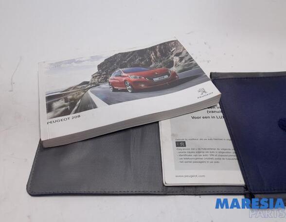 Operation manual PEUGEOT 208 I (CA, CC)