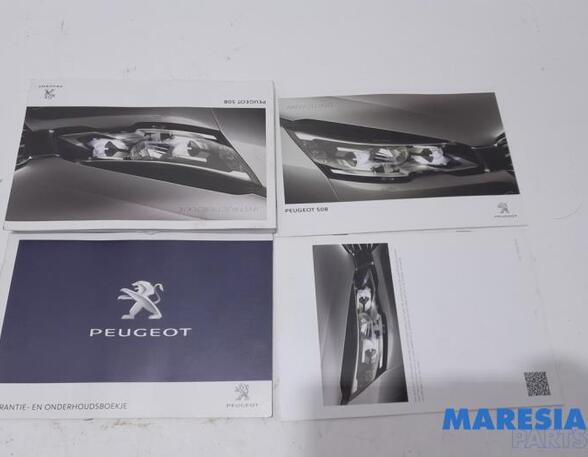 Operation manual PEUGEOT 508 SW I (8E_)