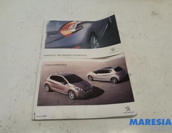 Operation manual PEUGEOT 208 I (CA_, CC_)