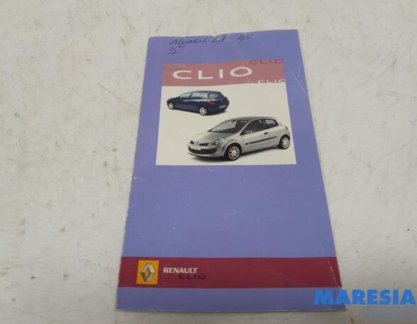 Handleiding RENAULT CLIO III (BR0/1, CR0/1), RENAULT CLIO II (BB_, CB_)