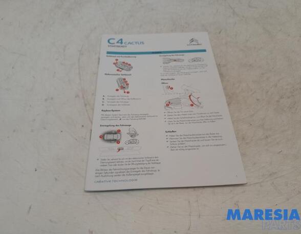 Bordbuch Citroen C4 Cactus  AL17C4CE021 P20891664