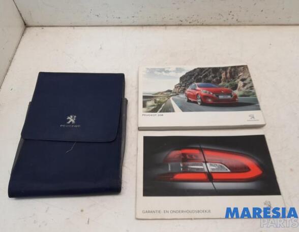 Operation manual PEUGEOT 208 I (CA_, CC_)