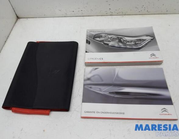 Operation manual CITROËN C5 III (RD_)