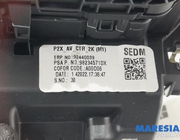 Lüftungsgitter Armaturenbrett Peugeot 2008 II UD, US, UY, UK 98234571DX P19901537