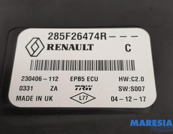 Control unit for fixing brake RENAULT Kadjar (HA, HL), RENAULT Kadjar (HA_, HL_)