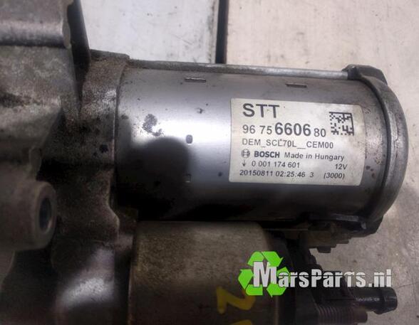 Startmotor PEUGEOT 308 SW II (LC_, LJ_, LR_, LX_, L4_), CITROËN BERLINGO Box Body/MPV (B9)