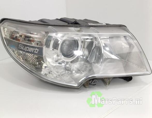 Headlight SKODA SUPERB II (3T4)