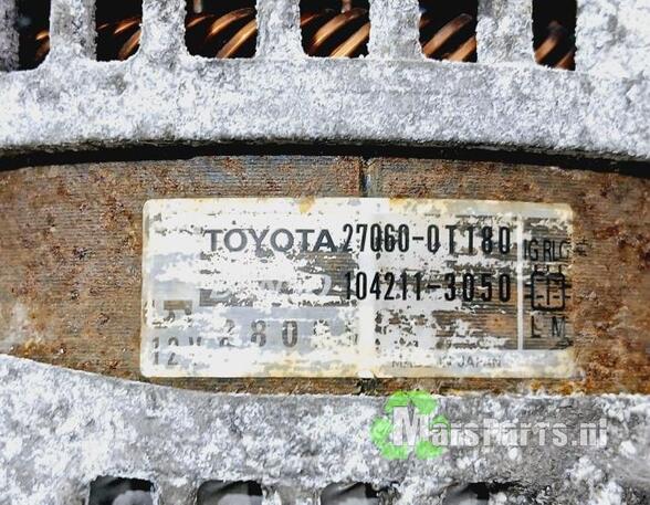 Dynamo (Alternator) TOYOTA AVENSIS Estate (_T27_)