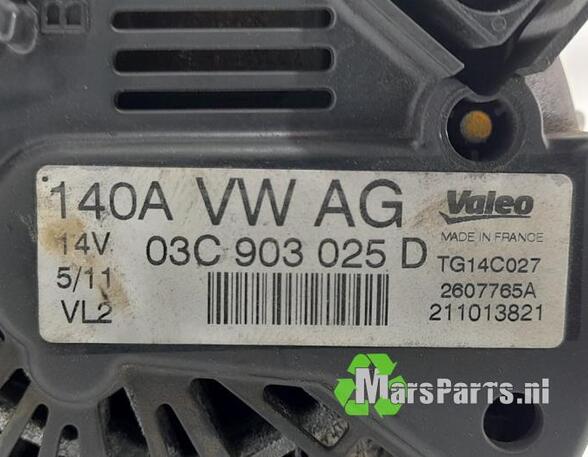 Alternator VW POLO (6R1, 6C1), SEAT LEON (1P1)