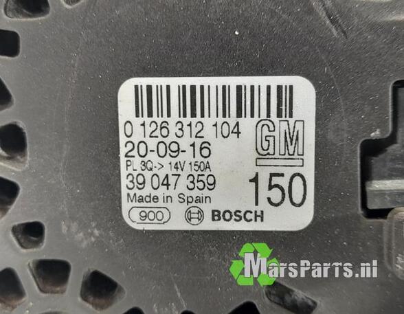 Alternator OPEL CORSA E (X15), OPEL CORSA E Hatchback Van (X15)