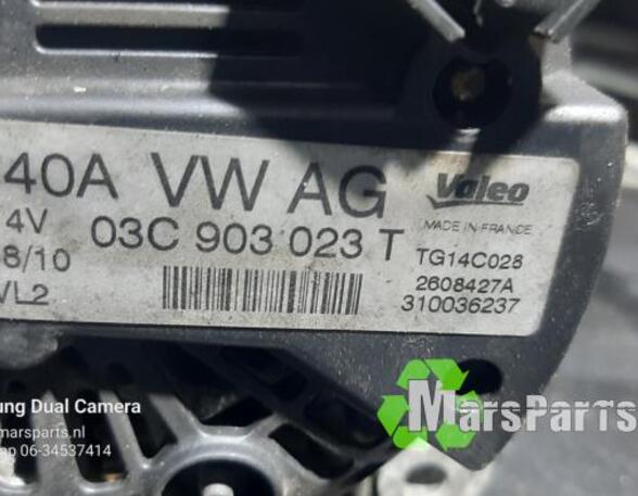 Alternator VW GOLF PLUS (5M1, 521), VW TOURAN (1T1, 1T2), VW TOURAN (1T3), VW TOURAN VAN (1T3)