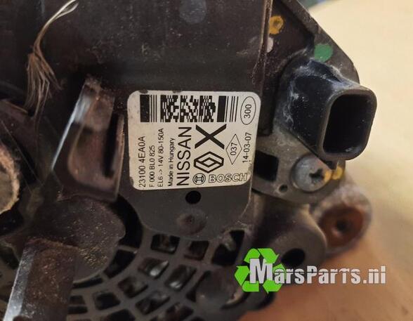 Alternator NISSAN QASHQAI II SUV (J11, J11_)