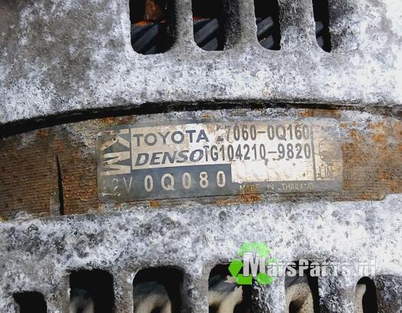 Dynamo (Alternator) TOYOTA YARIS (_P13_), PEUGEOT 108