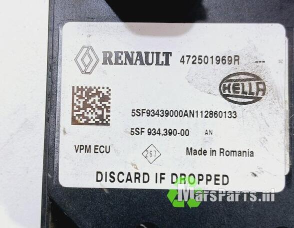 Control unit RENAULT KANGOO Express (FW0/1_), RENAULT KANGOO / GRAND KANGOO (KW0/1_)