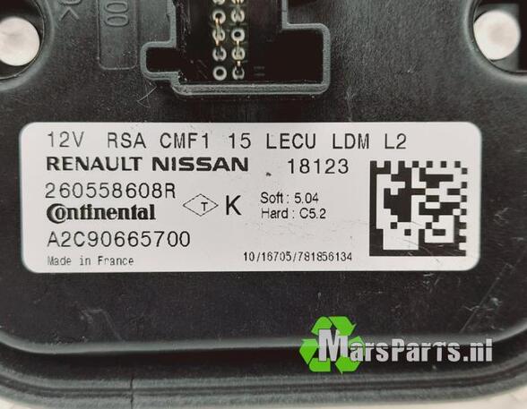 Control unit for lighting RENAULT CAPTUR I (J5_, H5_), RENAULT CLIO IV (BH_)