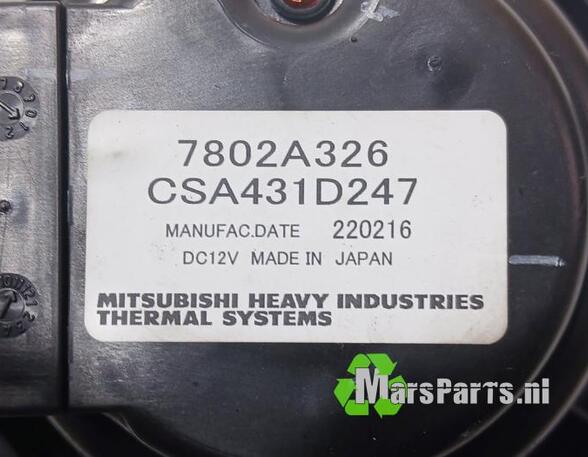 Gebläsemotor Mitsubishi Eclipse Cross GK 7802A326 P21009830