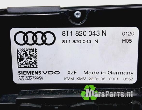 Heating & Ventilation Control Assembly AUDI A4 (8K2, B8), AUDI A4 (8W2, 8WC, B9)